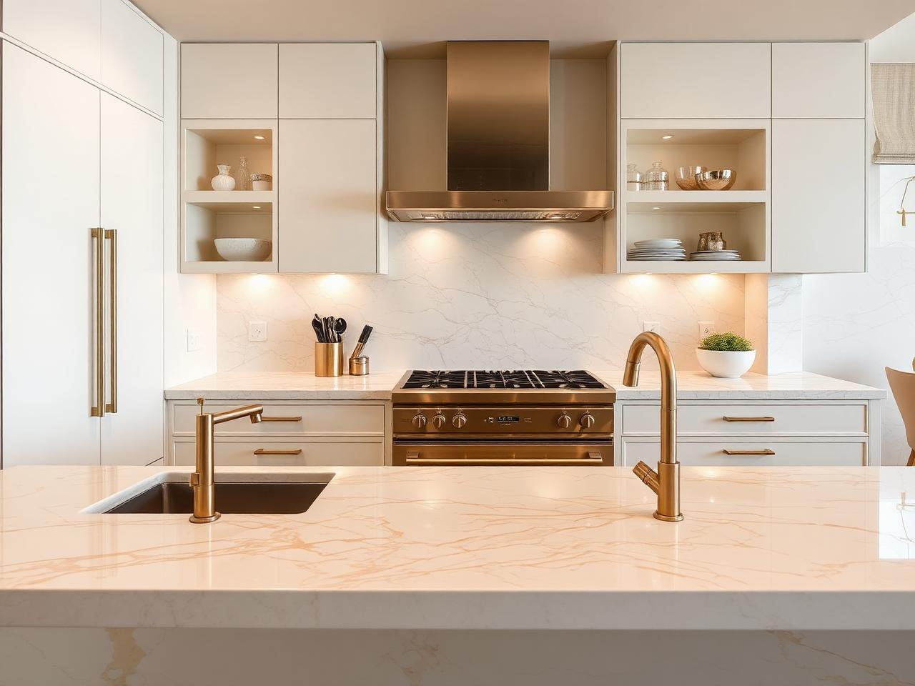 Luxury Kitchen after cleaning